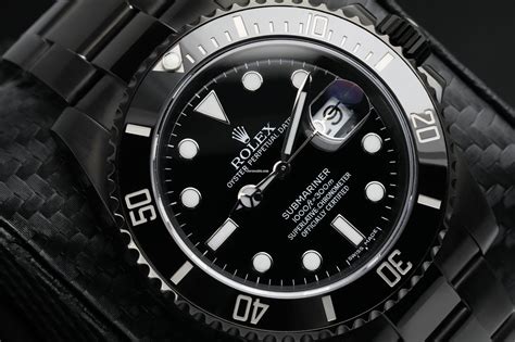 rolex black dial submariner|all black Rolex Submariner price.